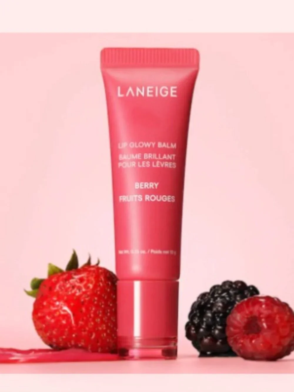 LANEIGE Lip Glowy Balm – Berry – FULL SIZE 0.35 oz / 10 g – NIB